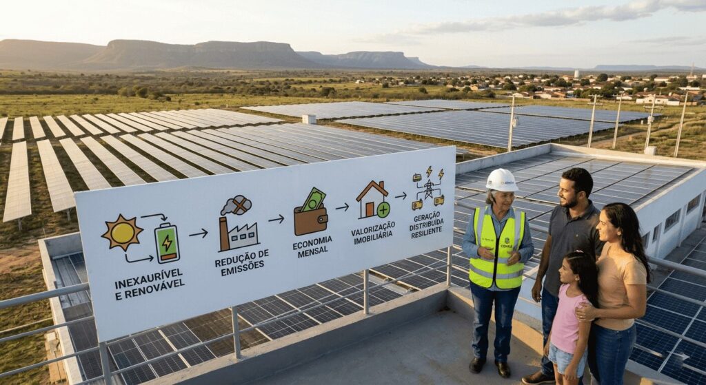 Vantagens da energia fotovoltaica