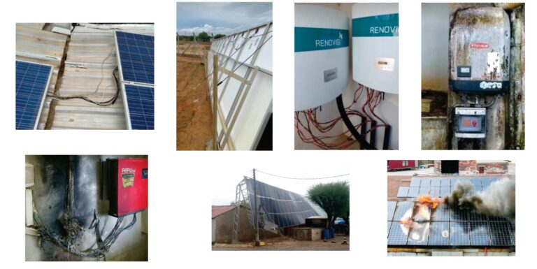 Problema causado por uma má instalação