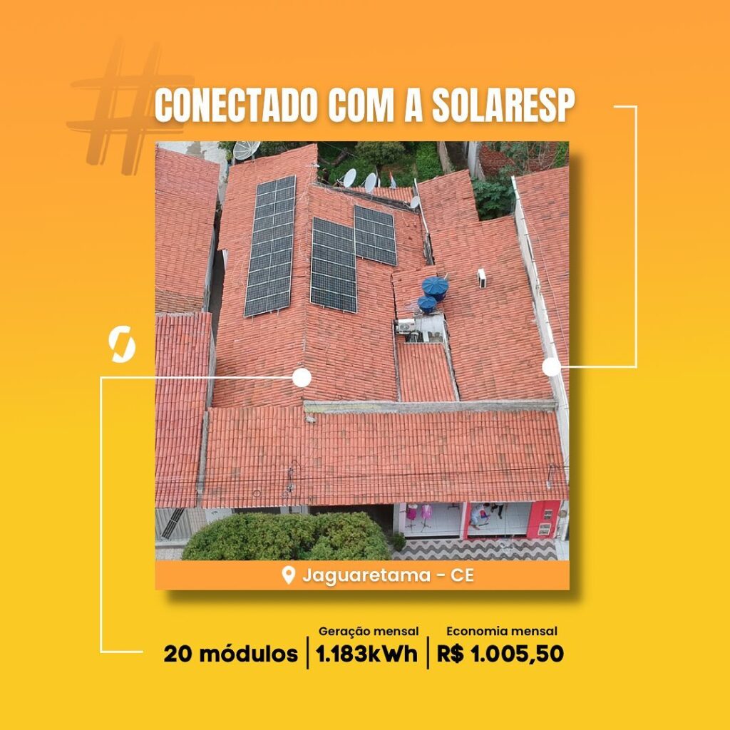 Energia Solar em Jaguaretama