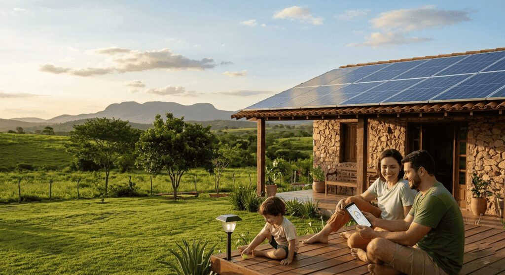 Energia solar na cidade de Abaiara