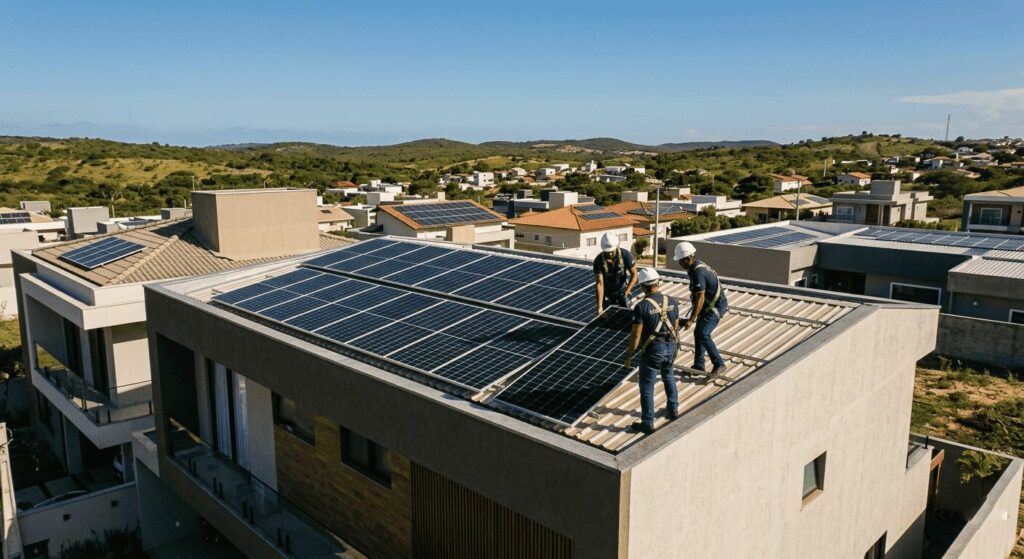 Energia solar na cidade de Altaneira
