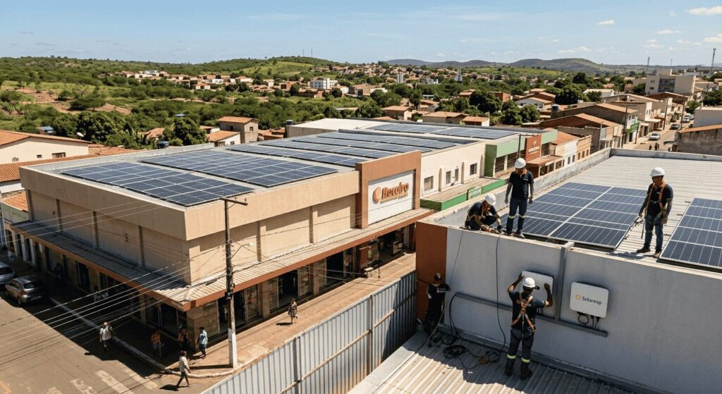 Energia solar na cidade de Assaré