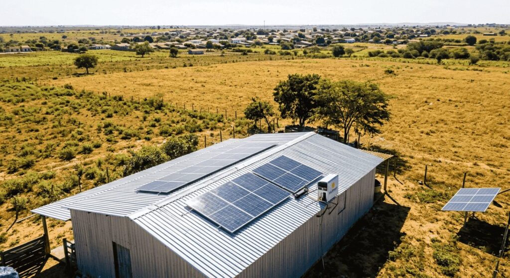 Energia solar na cidade de Piquet Carneiro